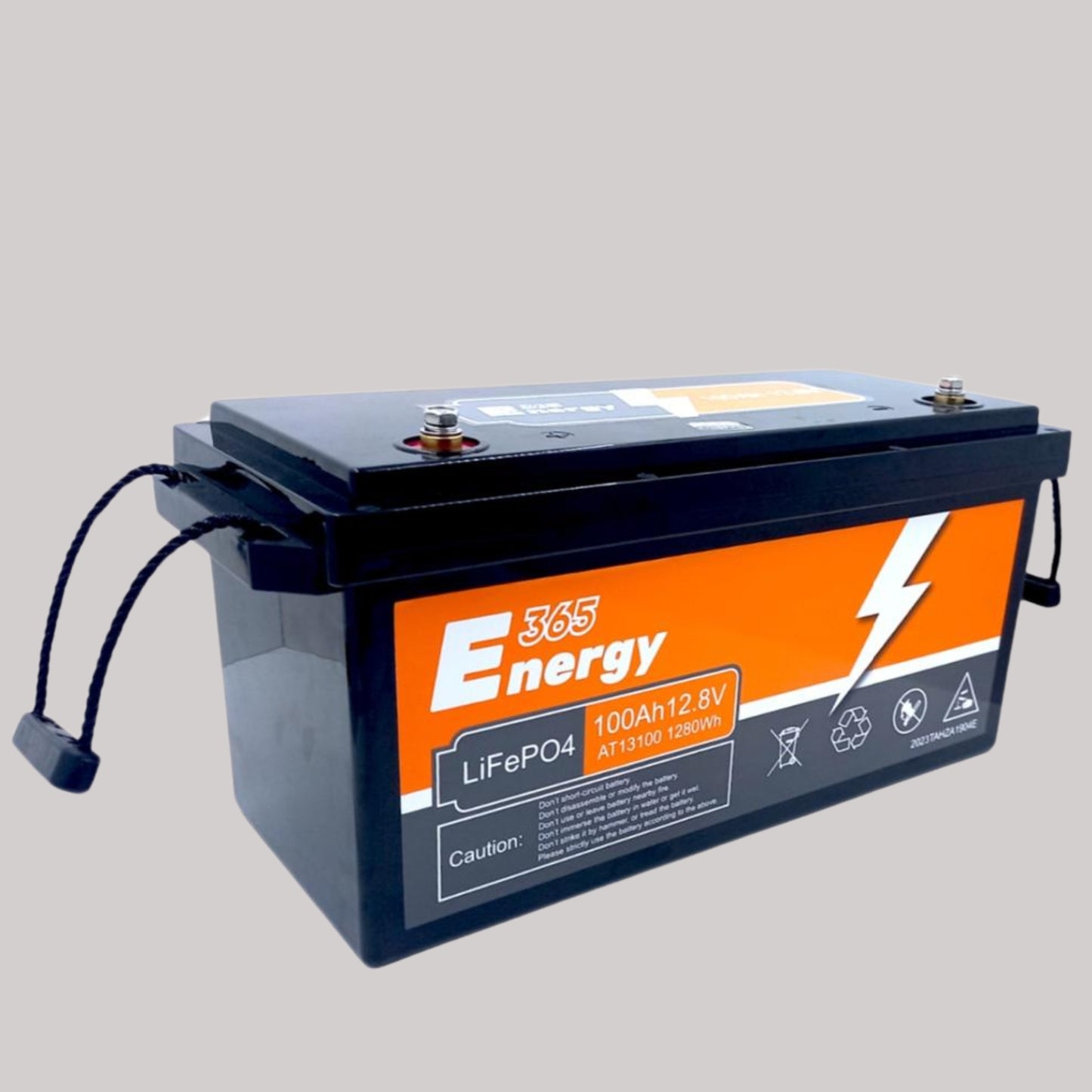 365 Energy 12.8V 100AH Lithium ION Life PO4 battery